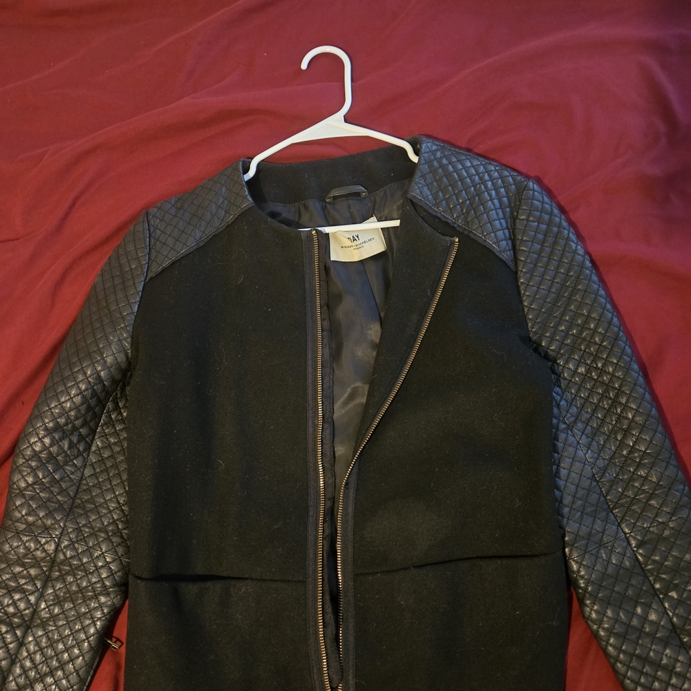 Women's Black Leather Jacket